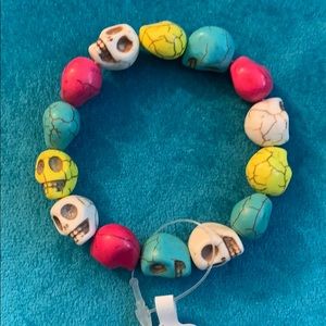 Skulls bracelet